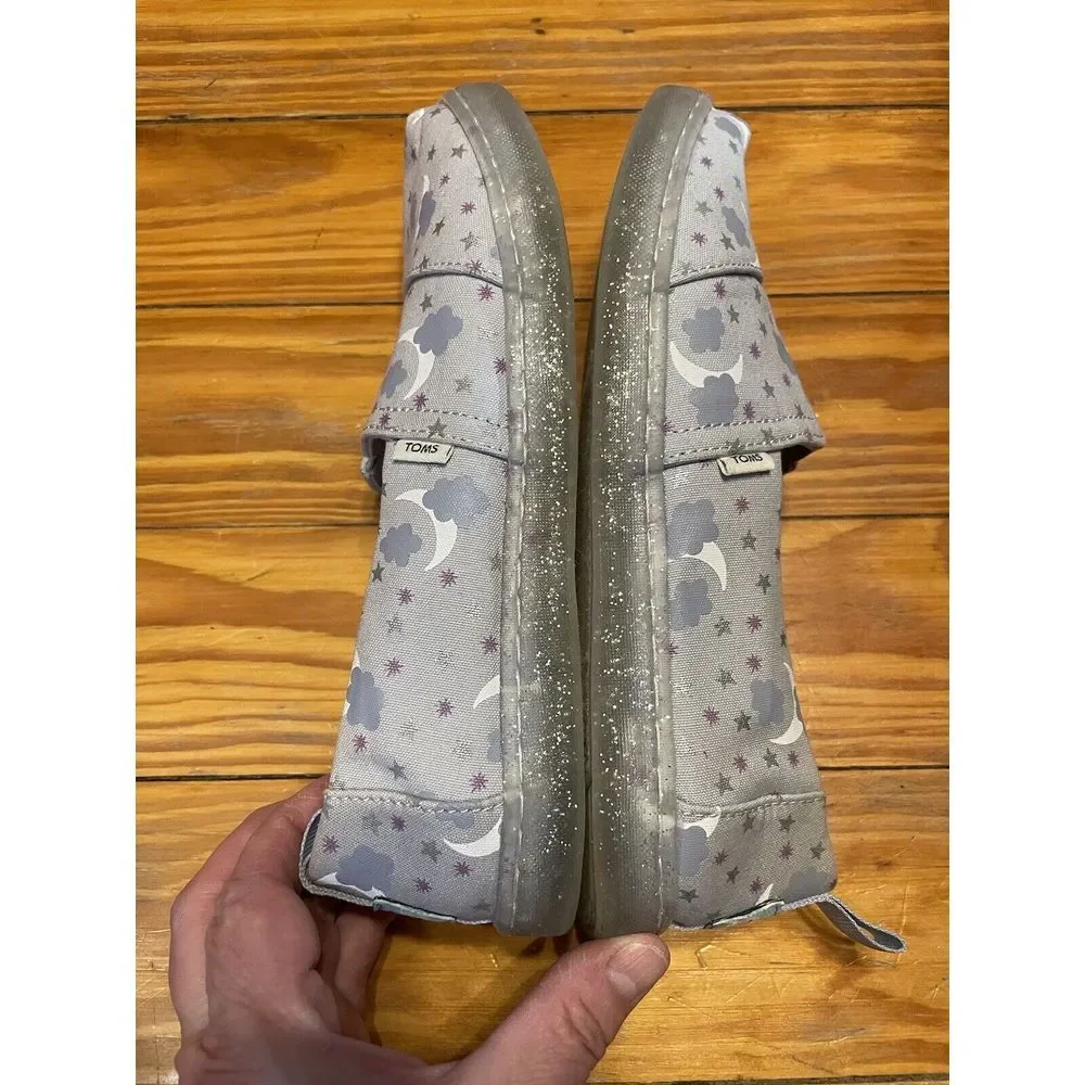 Toms Arctic Ice Foil Starry Sky Print Girls Size‎ 3